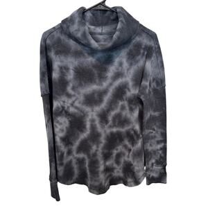 Maeve Tie Dye Waffle Knit Top